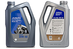 AISIN Fully Synthetic Motor Oil SN 20W 50 Product Datasheet
